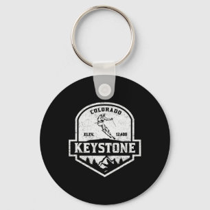 Keystone Colorado Snow Skiing _1 Key Ring