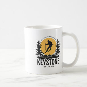 Keystone Colorado Snow Skiing Coffee Mug