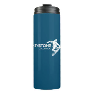 Keystone Colorado Snowboarder Thermal Tumbler