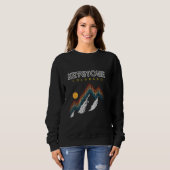 Keystone, Colorado - USA Ski Resort 1980s Retro Sweatshirt (Front Full)