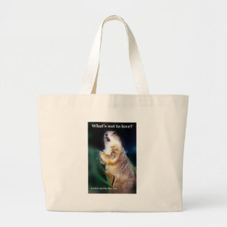 Keystone Prairie Dogs what's not to love? Large Tote Bag