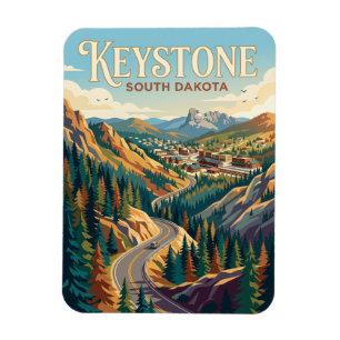 Keystone South Dakota Magnet