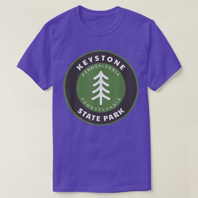 Keystone State Park Pennsylvania PA Vacation Souve T-Shirt (Design Front)
