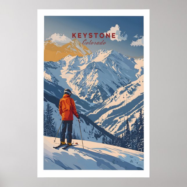 Keystone Travel Poster - Colorado 1 (Front)