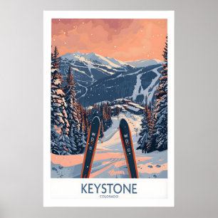 Keystone Wall Art - Colorado Ski Poster 1