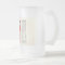 KFAT Frosted Beer Mug