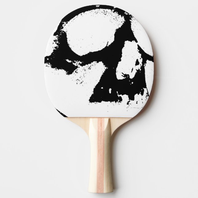 kfd - skulls&bones - table tennis racquet ping pong paddle (Front)