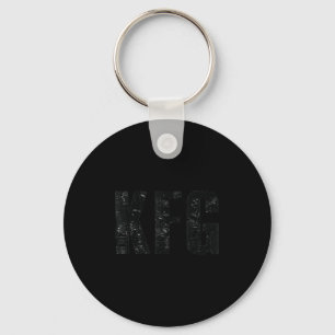 Kfg Keep F'n Going Military Style  Key Ring