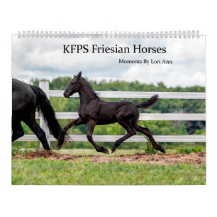 KFPS Friesian Horses Calendar