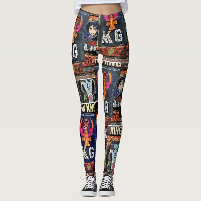 KG Dardannamay Photo Wall Leggings (Front)