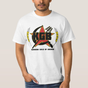 KGB colour logo tee