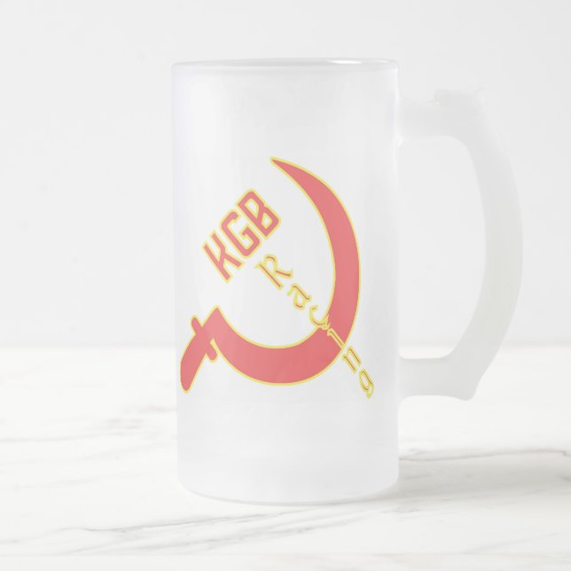 KGB Racing Frosted Mug (Right)