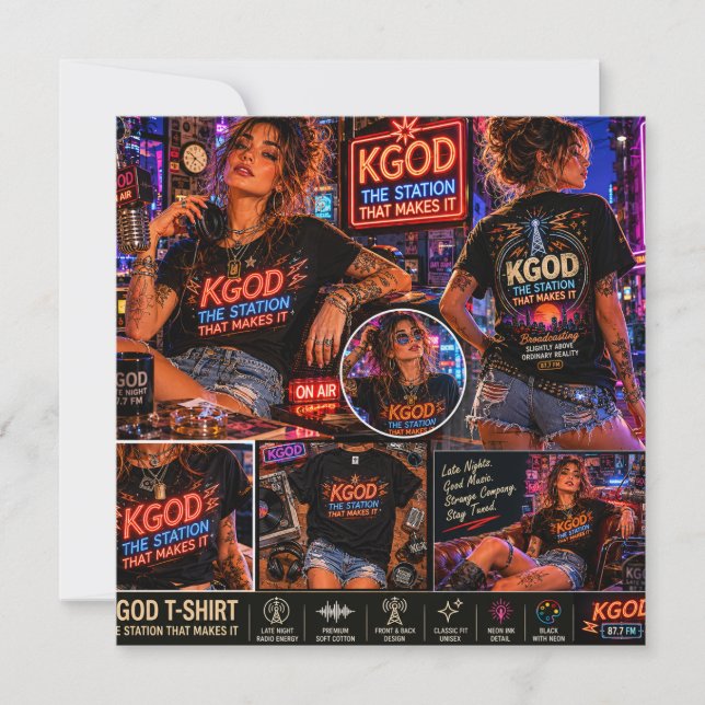 KGOD Radio Late Night  (Front)