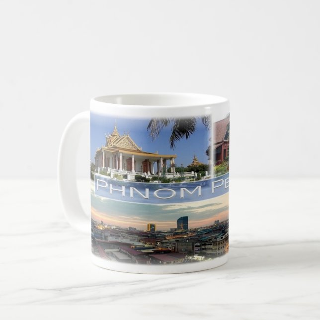 KH Cambodia - Phnom Penh - Coffee Mug (Front Left)