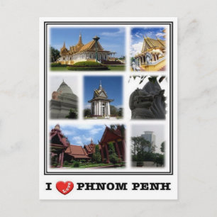 KH Cambodia - Phnom Penh - Postcard