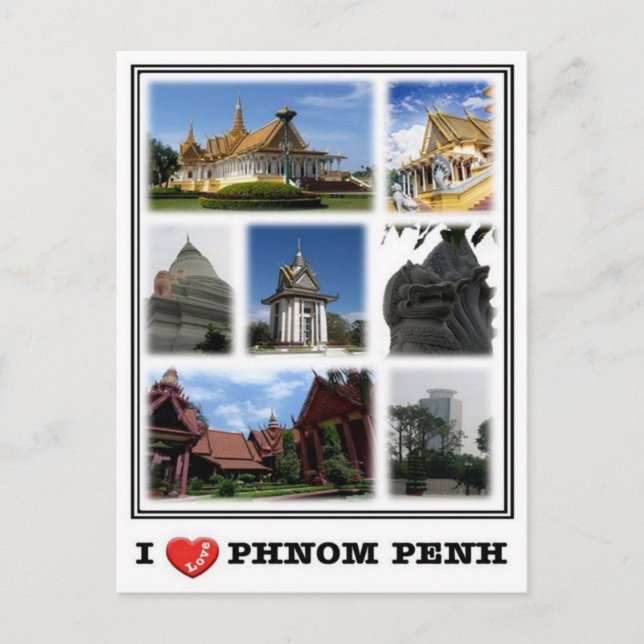 KH Cambodia - Phnom Penh - Postcard (Front)