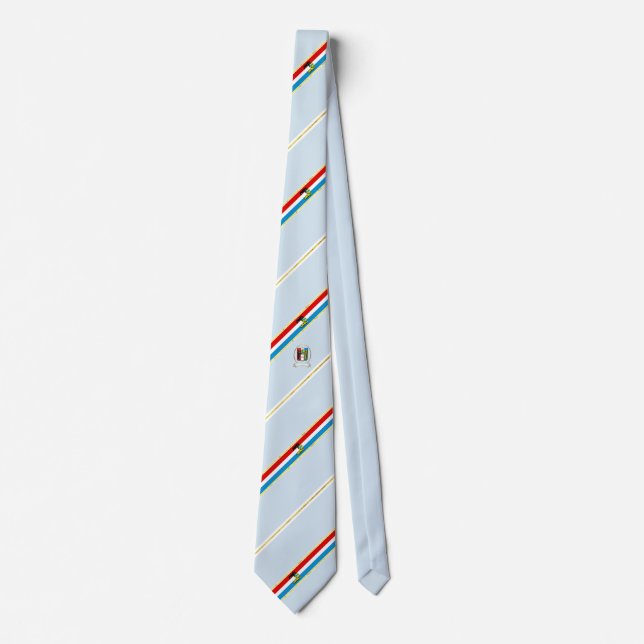 Khabarovsk stripes flag tie (Front)