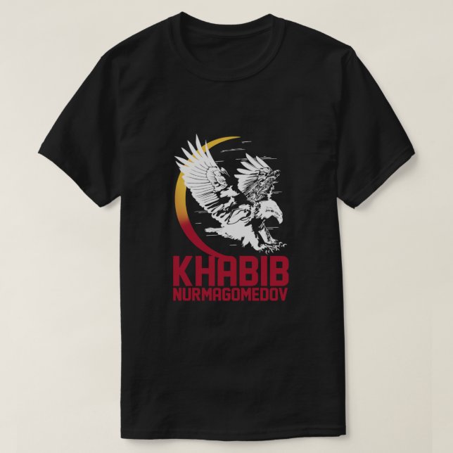 Khabib Nurmagomedov The Eagle T-Shirt (Design Front)