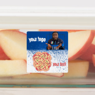 Khaby Lame Pizza Sticker