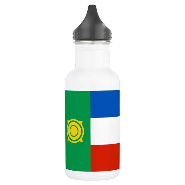 Khakassia Flag 532 Ml Water Bottle (Left)