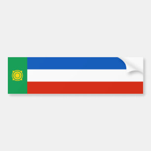 Khakassia Flag Bumper Sticker
