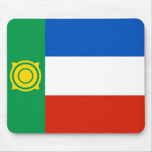 Khakassia Flag Mouse Mat