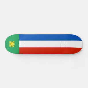 Khakassia Flag Skateboard