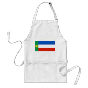 Khakassia Flag Standard Apron