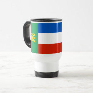Khakassia Flag Travel Mug