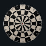 Khaki And Black Dartboard<br><div class="desc">Khaki And Black Dart Board</div>