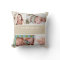 Khaki Birth Announcement Pillow