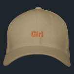 Khaki Colour Flexfit Wool Girl Text Women's Embroidered Hat<br><div class="desc">Khaki Colour Flexfit Wool Girl Text Women's Embroidered Baseball Cap, Size of the Flexfit Wool Cap is L/XL, 7 1/8" - 7 5/8" and You can able to edit the Text. Colour Type is Khaki. Style: The Flexfit Wool Cap typically features a classic baseball cap design with a curved brim....</div>
