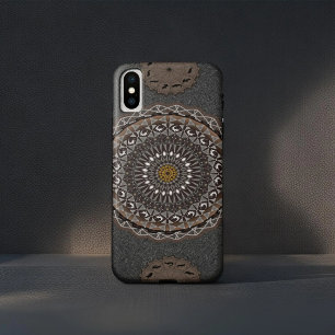 Khaki Crocodilus Porosus iPhone X Case