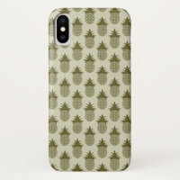 Khaki Pineapple Pattern