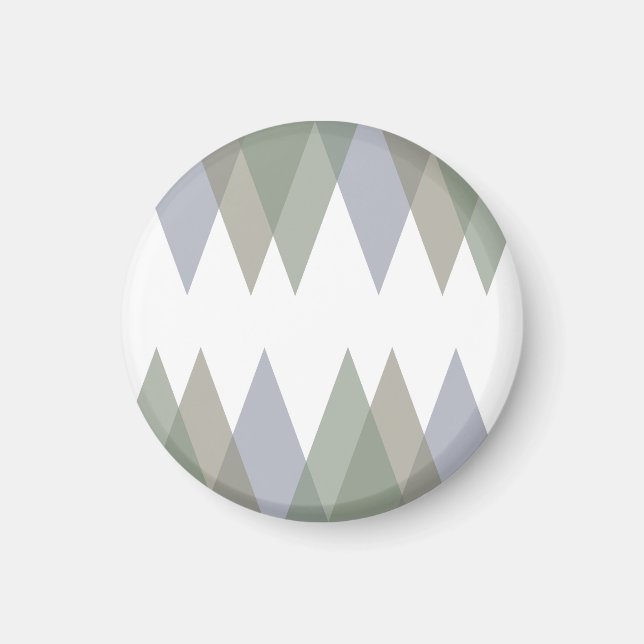 Khaki triangles magnet (Front)