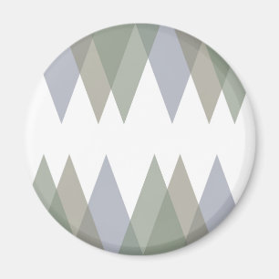 Khaki triangles magnet