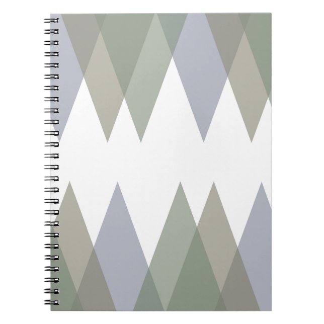 Khaki triangles notebook (Front)