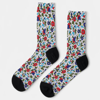 Khalil Hebron Ceramic Falastini Henna Print Socks