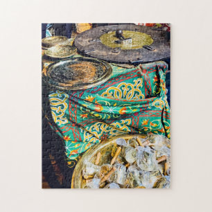 Khan el Khalili Bazaar Art Jigsaw Puzzle
