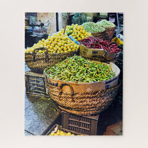 Khan el Khalili Bazaar Food Jigsaw Puzzle