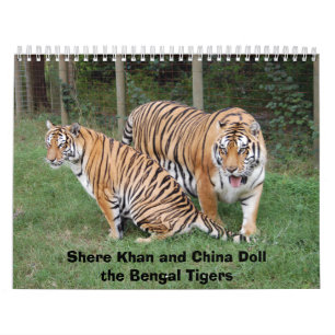 khan-n-china010, Shere Khan and China Dollthe B... Calendar