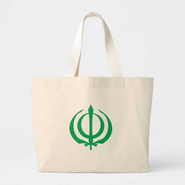 Khanda-G Large Tote Bag (Front)