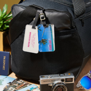 Khao Lak Phang-Nga Thailand Beach Panorama Holiday Luggage Tag