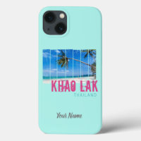 Khao Lak Phang-Nga Thailand Vintage Beach Souvenir