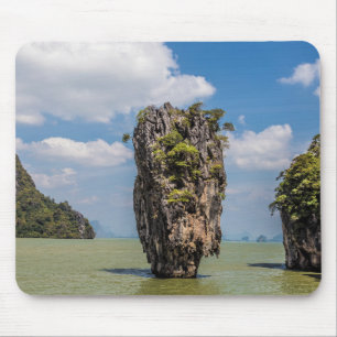 Khao Phing Kan rock island Phuket in Thailand gift Mouse Mat