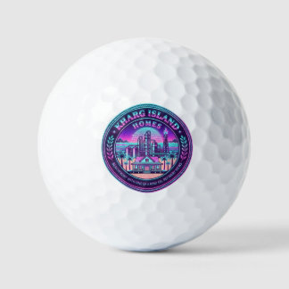 Kharg Island Homes Iran Golf Balls