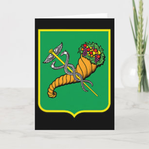 Kharkiv City Flag Ukraine Ukrainian Pride Card