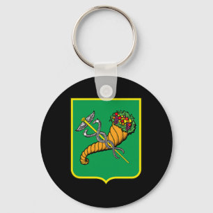 Kharkiv City Flag Ukraine Ukrainian Pride Key Ring