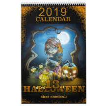 Khat Comics 13 Days of Halloween Calendar
