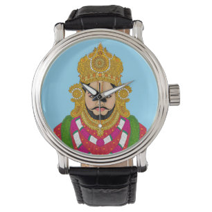 Khatu Shyam Ji Wall Clock Watch